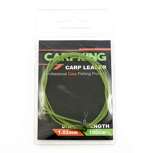 Монтаж-leader Carpking с quick-change green Ф1,02мм 100см (фасовка 5 упак.) CK6004