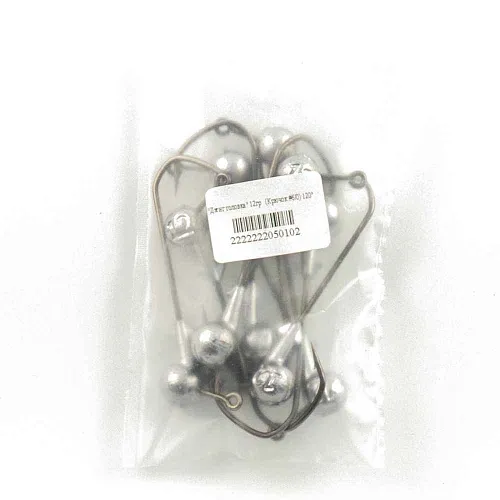 Джиг головка IVVA крючок 6/0 12гр 120 градусов (10 шт. в упак.)