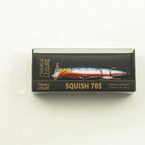 Воблер Caiman Squish 70S 13g sinking цвет СA02