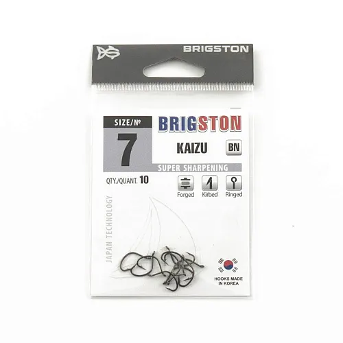 Крючок Brigston Kaizu BN № 7 ( уп. 10 шт.)