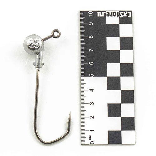 Джиг головка IVVA крючок 10/0 26гр 120 градусов (10 шт. в упак.)