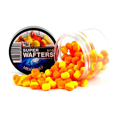 Бойлы нейтральной плавучести (Wafters) GBS Мульти груша-Milky Way 8х10мм