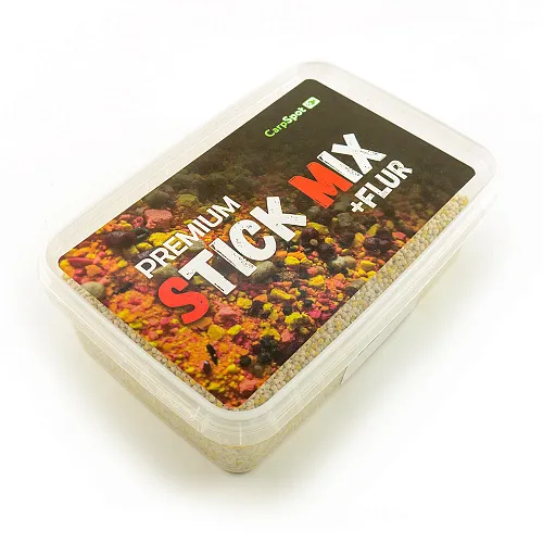 Пеллетс CarpSpot Premium Stick Mix 2 мм 500 г ( бел/желт) Скопекс
