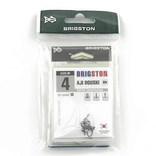 Крючок Brigston AJi Douski BN № 4 ( уп. 10 шт.)