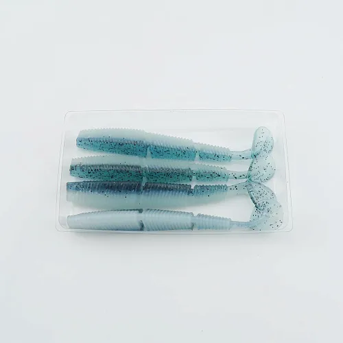 Виброхвост FISHER BAITS Hard Shade 106мм цвет 12 (уп. 4шт)