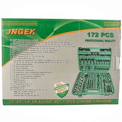 Набор автомобильных инструментов JNGEK 172 предмета