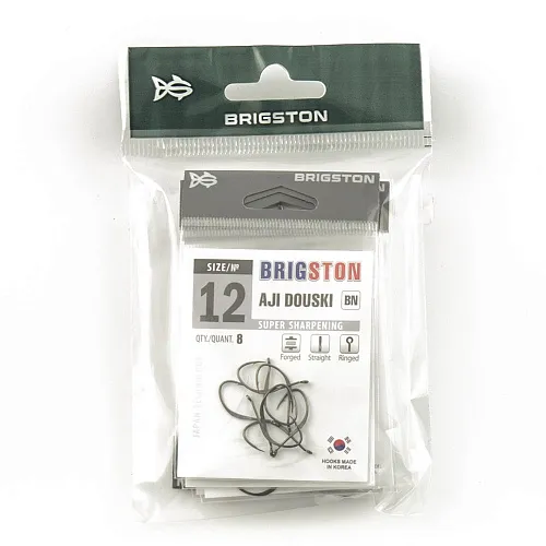 Крючок Brigston AJi Douski BN №12 ( уп. 8 шт.)