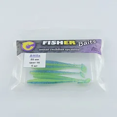Виброхвост FISHER BAITS Attila 89мм цвет 16 (уп. 5шт)