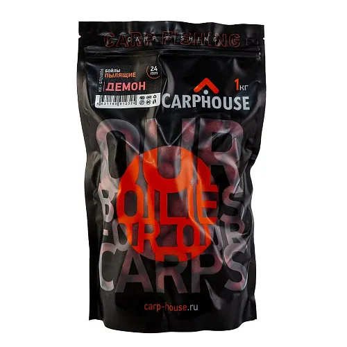 Бойлы Carp House пылящие Демон специи 1кг 24мм