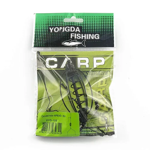 Монтаж арбуз Palomino XYD 106 - 35g (3 крючка металл поводок) (10шт в упак)