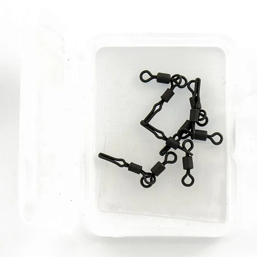 Вертлюг двойной с клипсой Carpking CK9215-1012 #10X12 (5шт в упак)