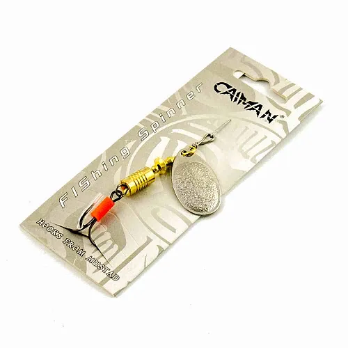 Блесна вращающаяся Caiman Round Classic 8гр #3 цвет CA02 (5шт в упак.)