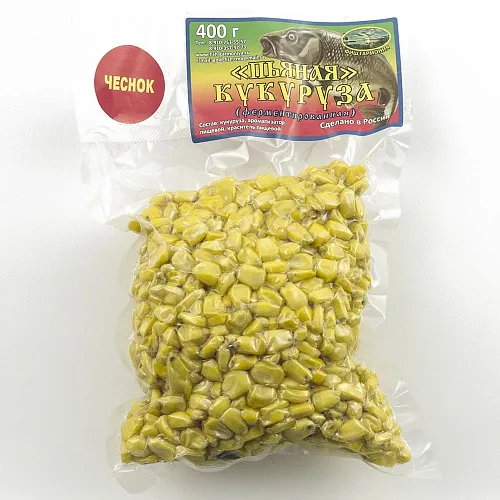 Кукуруза ферментированная (вакуум. упак.) Magic чеснок (400 гр) (10шт в упак)