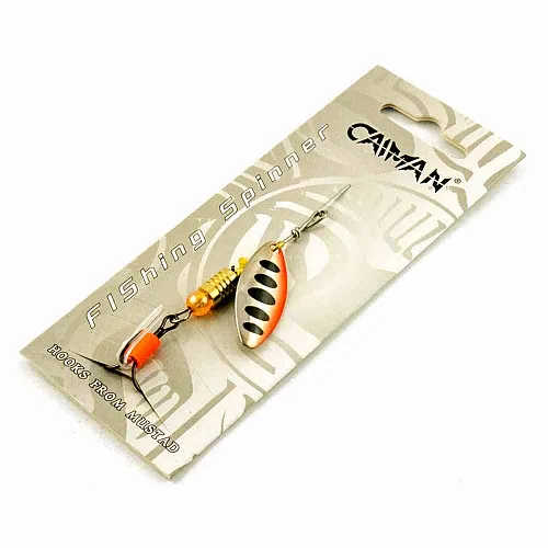 Блесна вращающаяся Caiman Longy classic 6гр #1 цвет CA07 (5шт в упак.)