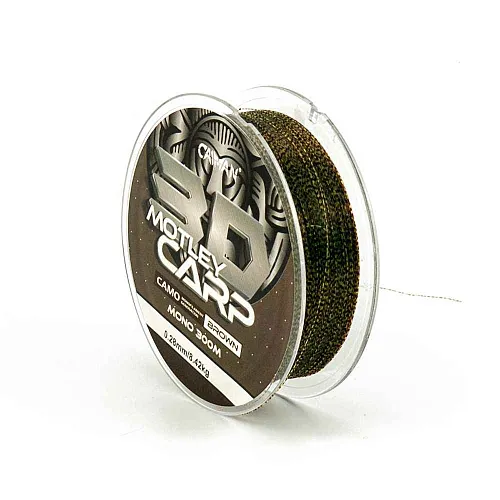 Леска Caiman Motley Carp 300м 3D Camo Brown 0,28 мм (6шт в упак)