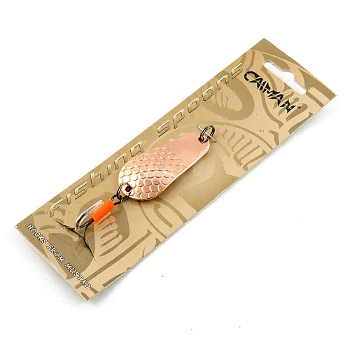 Блесна колеблющаяся Caiman Satir 11гр 3,5см цвет CN02 (5шт в упак.)