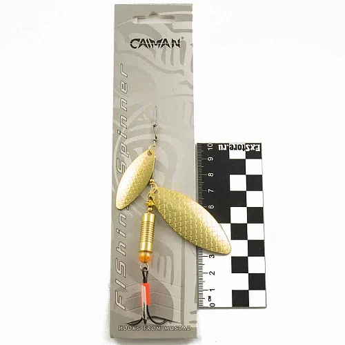 Блесна вращающаяся Caiman Longy Tandem 16гр #4 цвет CA03 (5шт в упак.)