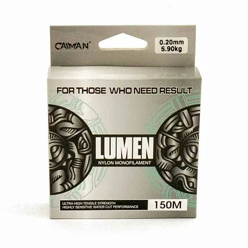 Леска Caiman Lumen 150м 0,20 мм прозрачная