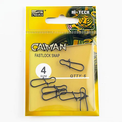 Застёжка Caiman 60008 №4 6шт/уп 