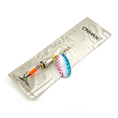 Блесна вращающаяся Caiman Pike killer accoustic 10гр #4 цвет CA72 (5шт в упак.)