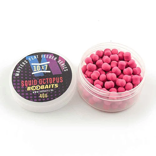 Бойлы BOO Baits Wafters 10x7мм Кальмар осьминог 40гр банка