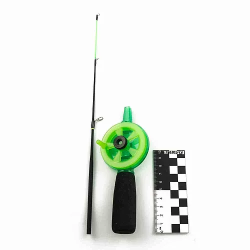 Удочка зимняя WestMan PIKE хлыст плоский жесткий 30см РБ