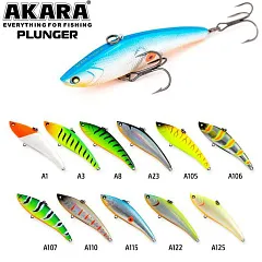Воблер Akara раттлин Plunger 80 мм 16 гр А 23