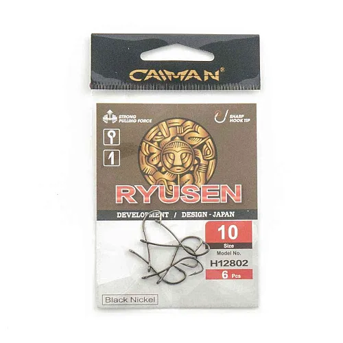 Крючки Caiman Ryusen №10 12802