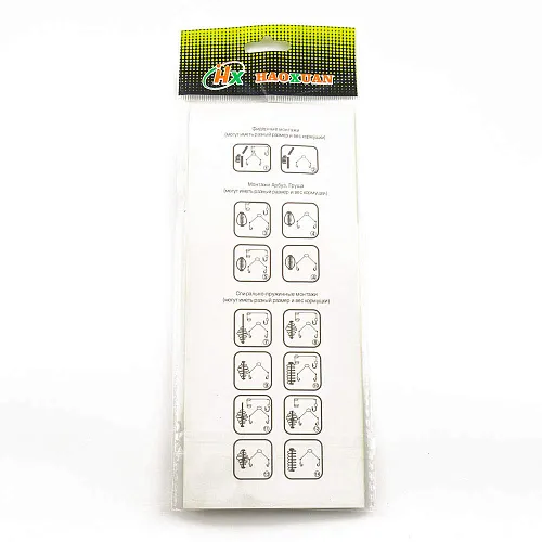 Антизакручиватель Palomino с поводками с крючками #8 10/50