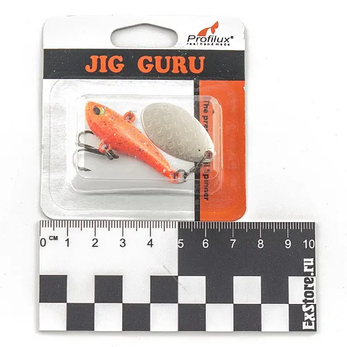 Джиг-блесна Profilux Тэйл-Спиннер 21гр цв. 314 (Оранжевый)