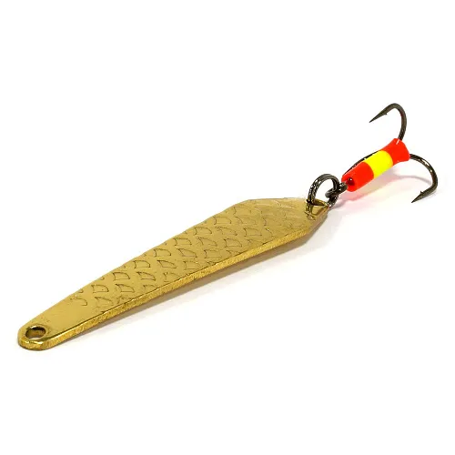 Блесна зимняя Profilux Ромб 6гр цв. 02 латунь чешуя 