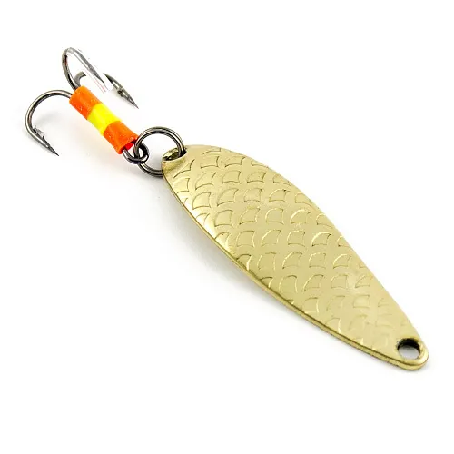 Блесна зимняя Profilux Малек Б 8гр цв. 02 латунь чешуя 