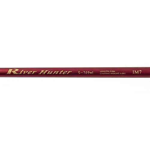 Спиннинг Caiman River hunter spin (Красные) IM-7 5-25g 2.10м 