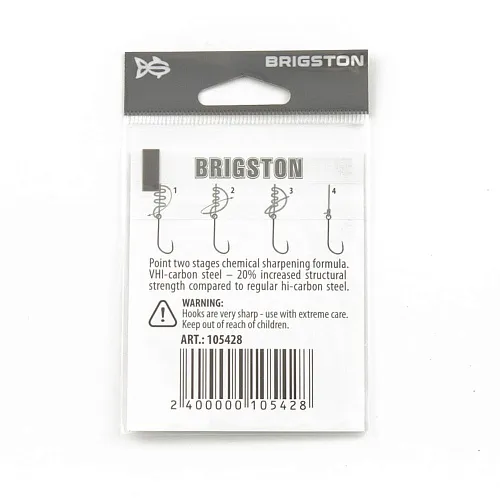 Крючок Brigston Keiryu BN № 6 ( уп. 10 шт.)