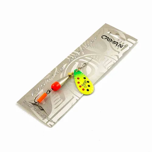 Блесна вращающаяся Caiman Range 13гр #3 цвет CA83 (5шт в упак.)