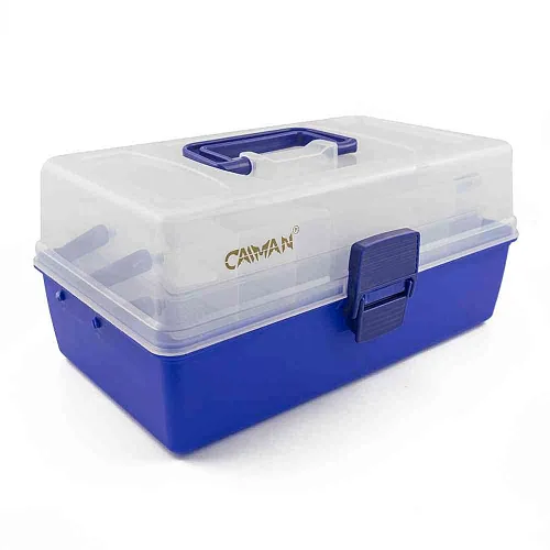 Ящик Caiman прозрачная крышка ZY-059 31x18x14cm