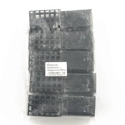 Кормушка фидерная квадратная 80гр (10шт в упак) РБ