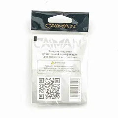 Крючки офсетные Caiman EWG Teflon №4/0 41901