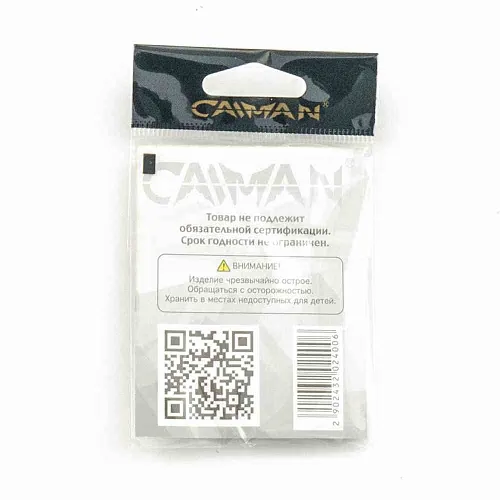 Крючки офсетные Caiman EWG Teflon №4/0 41901