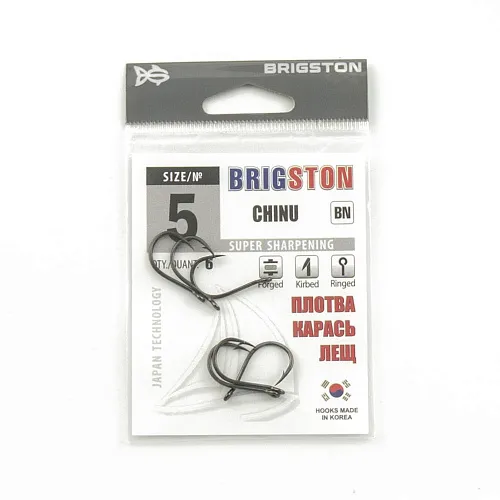 Крючок Brigston Chinu BN №5 ( уп. 6 шт.)