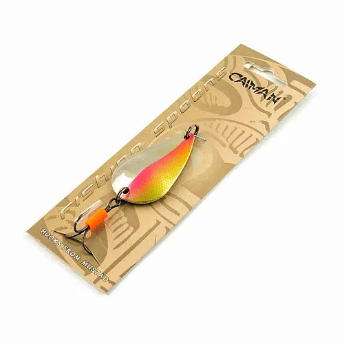 Блесна колеблющаяся Caiman Mistress 18гр 5,5см цвет CN15 (5шт в упак.)