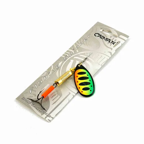 Блесна вращающаяся Caiman Round Classic 12гр #5 цвет CA27 (5шт в упак.)