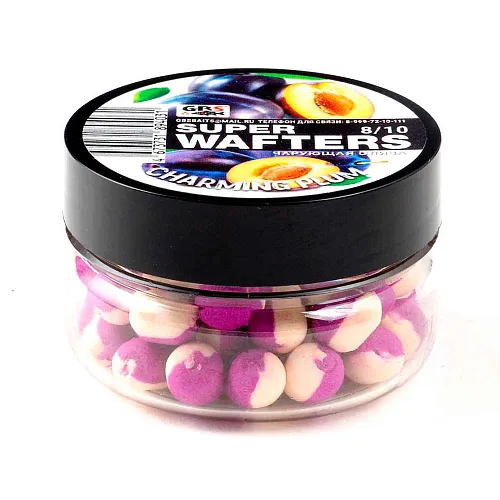 Бойлы нейтральной плавучести (Wafters) GBS Чарующая слива 8х10мм