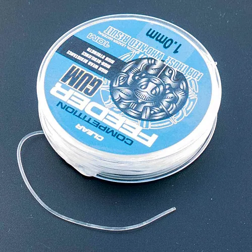 Фидер-гам Caiman Competition Feeder Gum 10м 1мм прозрачный