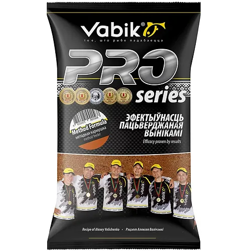 Прикормка Vabik Pro 1 кг (в упак. 10 шт.) Method Formula ( для методных кормушек )