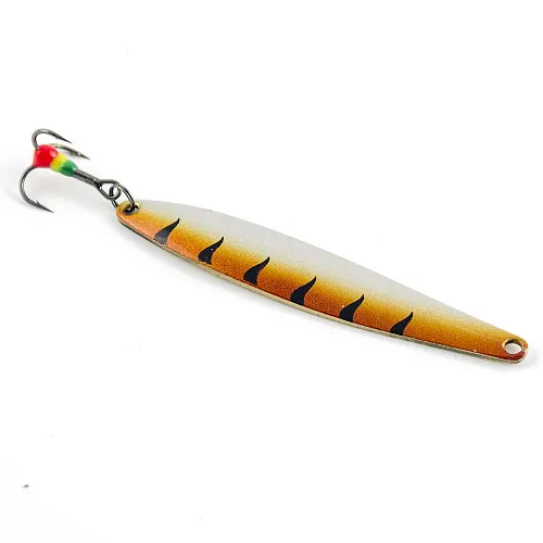 Блесна зимняя Profilux Премиум Судачья 11гр цв. 10 серебро золотая спинка