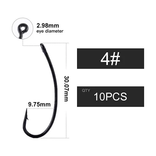 Крючок Carpking Turndown №4 ( уп. 10шт.)