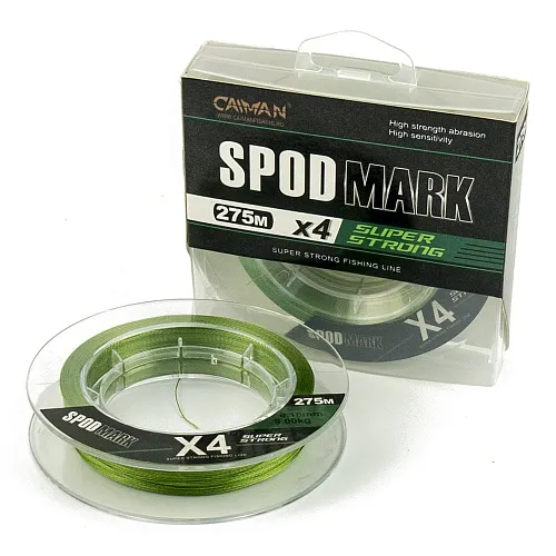Шнур Caiman Spod&Mark 275м 0,16мм зеленый