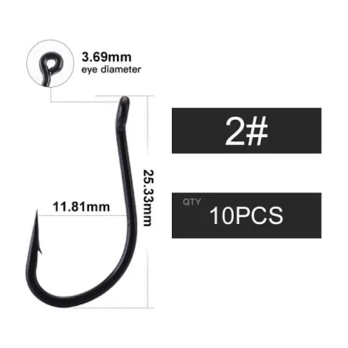 Крючок Carpking Wn hook №2 ( уп. 10шт.)