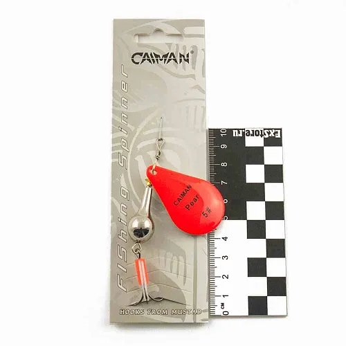 Блесна вращающаяся Caiman Pear 20гр #5 цвет CA94 (5шт в упак.)